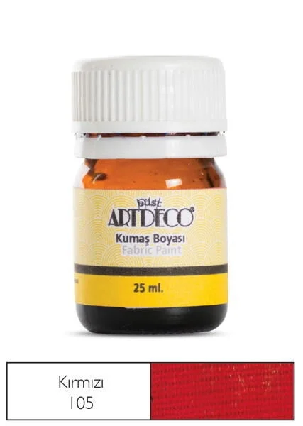 Artdeco Kumaş Boyası 105 Kırmızı