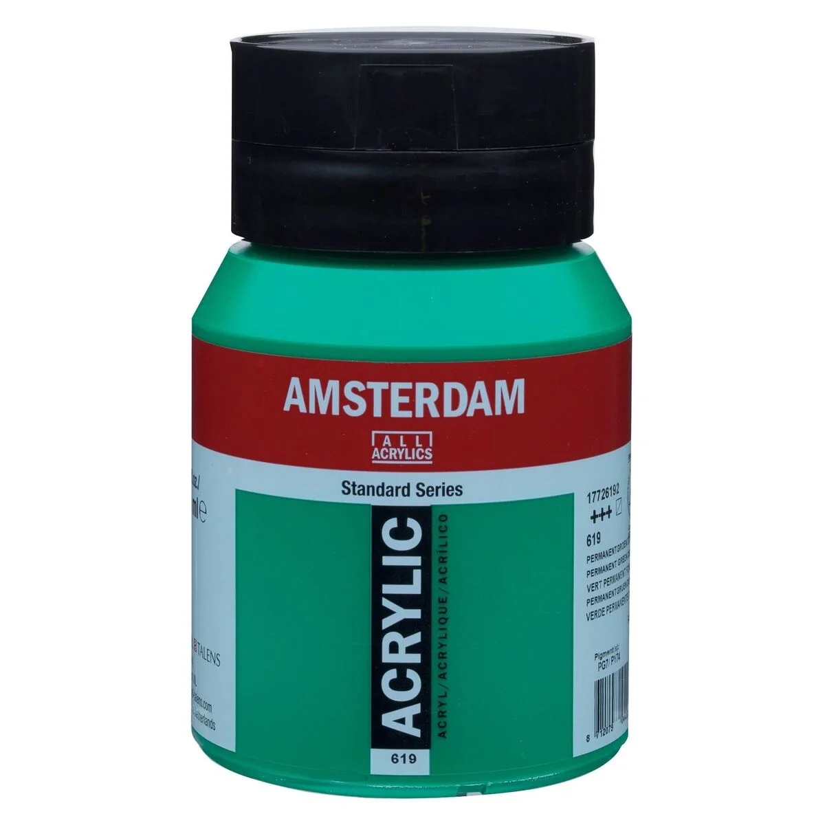 Talens Amsterdam Akrilik Boya 500 ml. 619 Permanent Green Deep