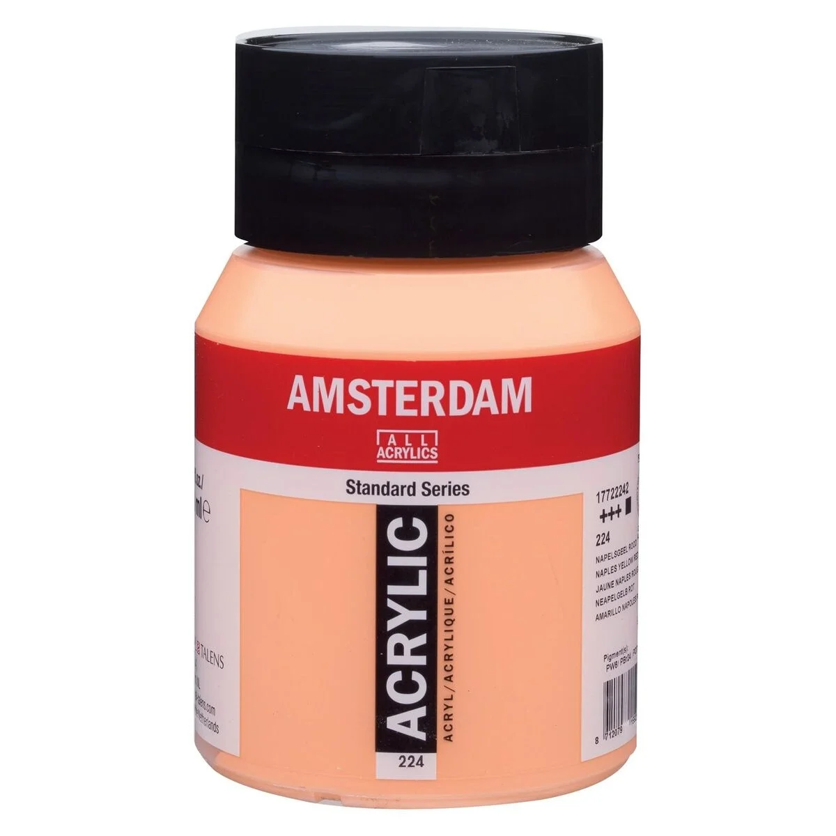 Talens Amsterdam Akrilik Boya 500 ml. 224 Naples Yellow Red