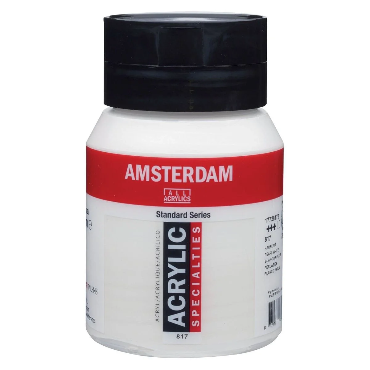 Talens Amsterdam Akrilik Boya 500 ml. 817 Pearl White