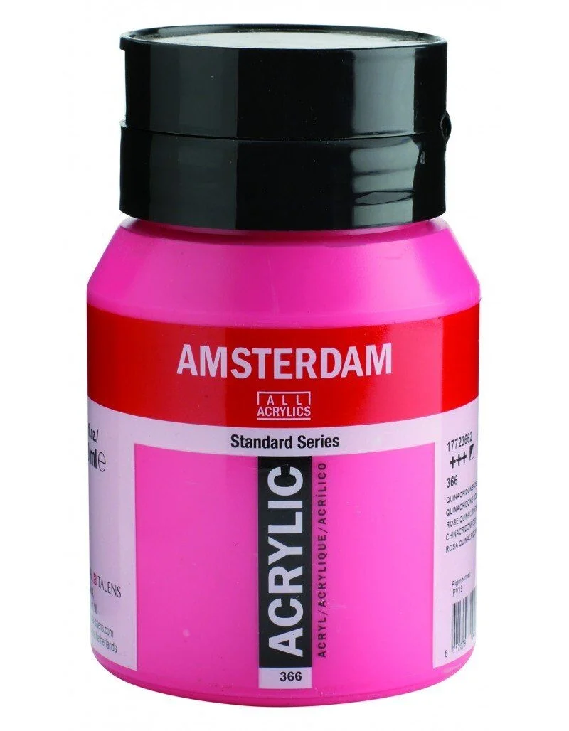 Talens Amsterdam Akrilik Boya 500ml 366 Quinacridone Rose