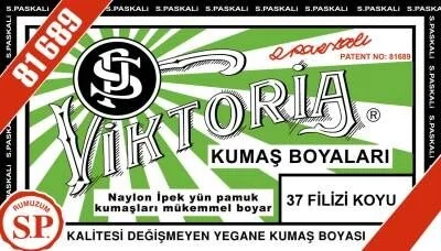 Viktoria Toz Kumaş Boyası 37 FİLİZİ KOYU