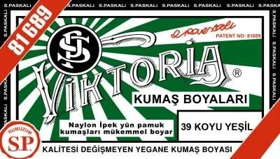 Viktoria Toz Kumaş Boyası 39 KOYU YEŞİL