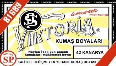 Viktoria Toz Kumaş Boyası 42 KANARYA