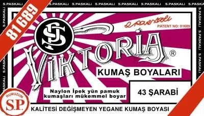 Viktoria Toz Kumaş Boyası 43 ŞARABİ