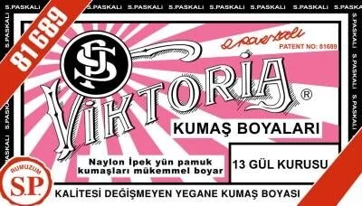 Viktoria Toz Kumaş Boyası 13 GÜL KURUSU