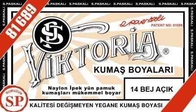 Viktoria Toz Kumaş Boyası 14 BEJ AÇIK