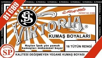 Viktoria Toz Kumaş Boyası 16 TÜTÜN RENGİ