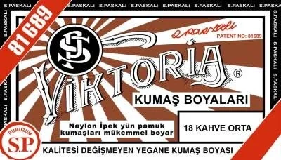 Viktoria Toz Kumaş Boyası 18 KAHVE ORTA