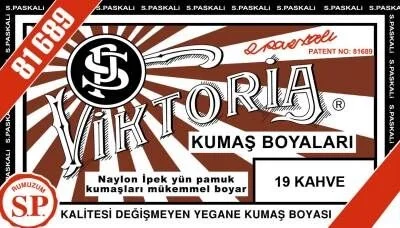 Viktoria Toz Kumaş Boyası 19 KAHVE