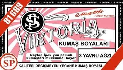 Viktoria Toz Kumaş Boyası 3 YAVRUAĞZI