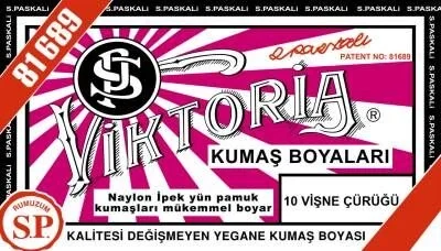 Viktoria Toz Kumaş Boyası 10 VİŞNE ÇÜRÜĞÜ