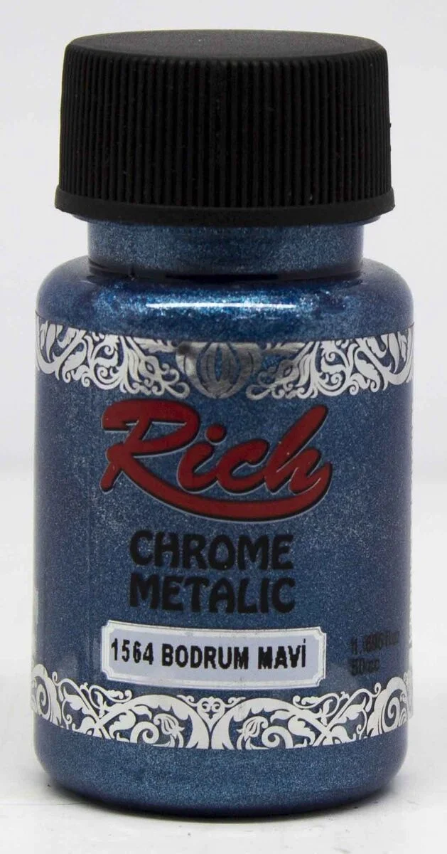 Rich Chrome Metalik Boya 50 cc. 1564 Bodrum Mavi