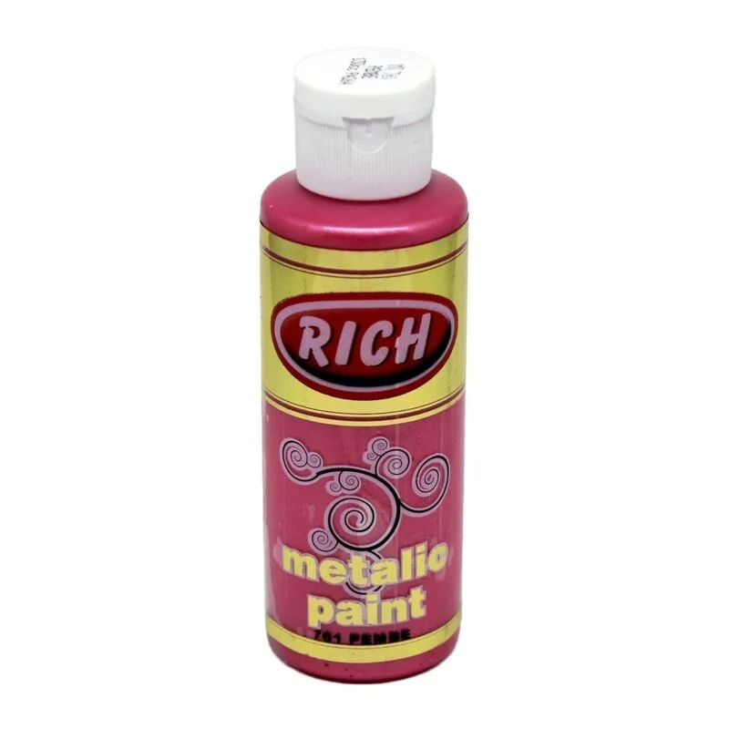 Rich Metalik Akrilik Boya 120 cc. 761 PEMBE