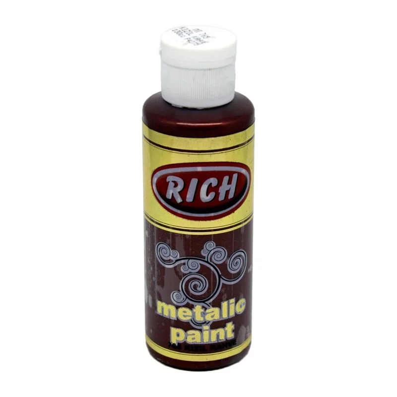 Rich Metalik Akrilik Boya 120 cc. 765 KIZIL KAHVE