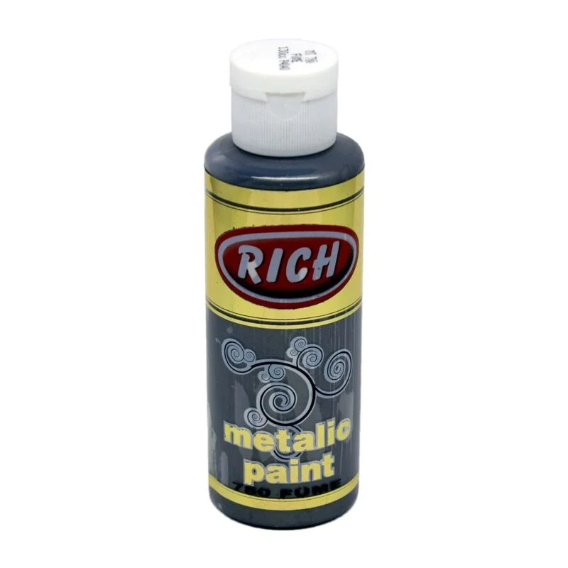 Rich Metalik Akrilik Boya 120 cc. 780 FÜME
