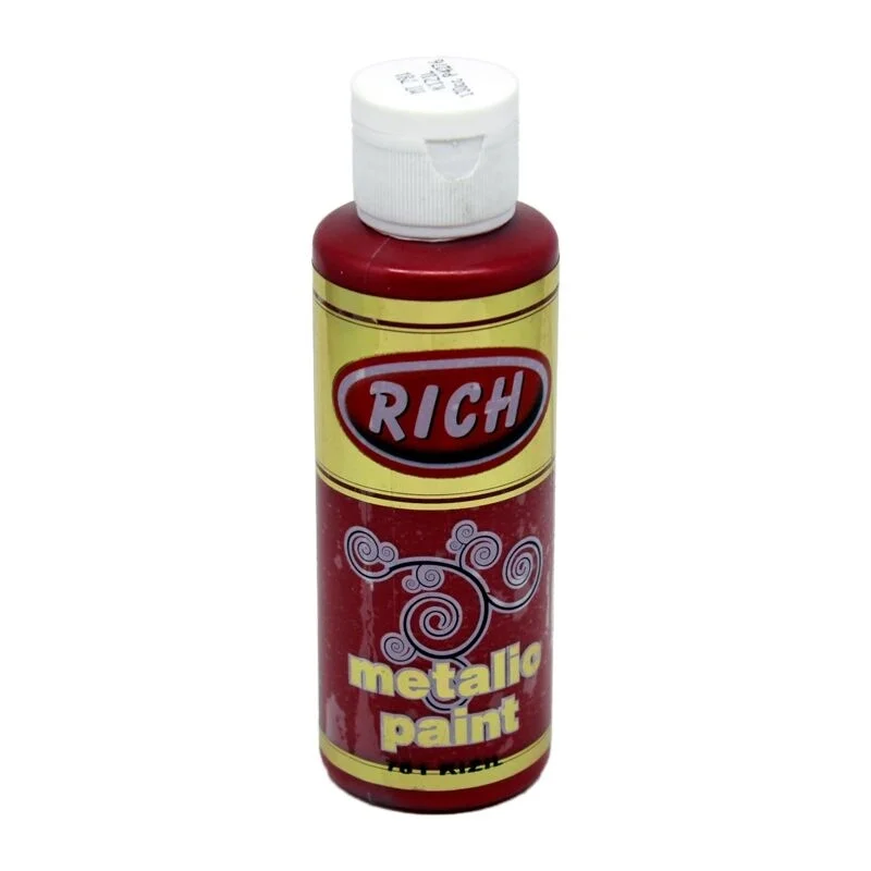 Rich Metalik Akrilik Boya 120 cc. 781 KIZIL