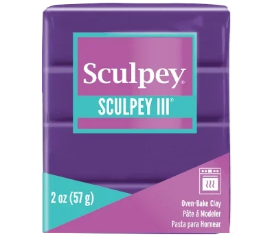 Sculpey III Polimer Kil 513 Purple