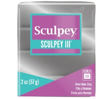 Sculpey III Polimer Kil 1130 Silver (Gümüş)
