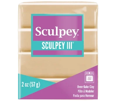 Sculpey III Polimer Kil 301 Tan (Sarımsı Kahve)