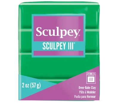 Sculpey III Polimer Kil 323 Emerald (Zümrüt Yeşili)