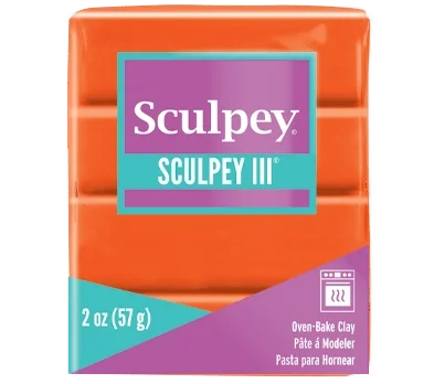Sculpey III Polimer Kil 1634 Just Orange (Portakal Rengi)