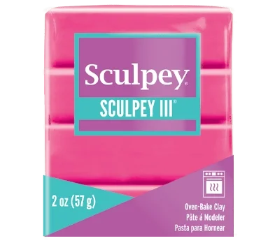 Sculpey III Polimer Kil 1142 Candy Pink (Candy Pembe)