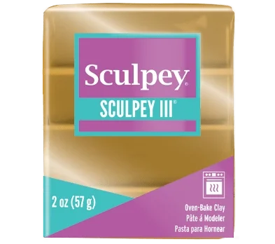Sculpey III Polimer Kil 1132 Jewelry Gold (Parlak Altın)
