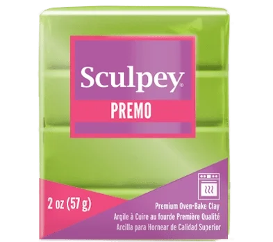 Sculpey Premo Accents Ekstra Efektli Polimer Kil 5035 Bright Green Pearl