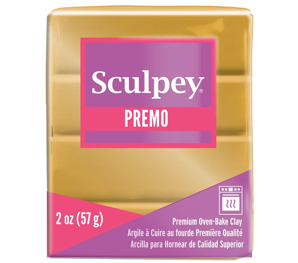 Sculpey Premo Accents Ekstra Efektli Polimer Kil 5055 18Karat Gold