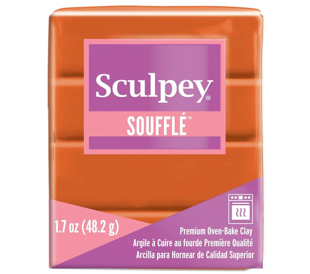 Sculpey Souffle Polimer Kil 48 gr. Balkabağı (Pumpkin)