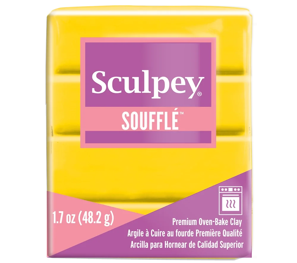 Sculpey Souffle Polimer Kil 48 gr. Kanarya