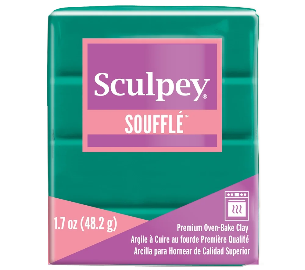 Sculpey Souffle Polimer Kil 48 gr. Yeşim (Jade)