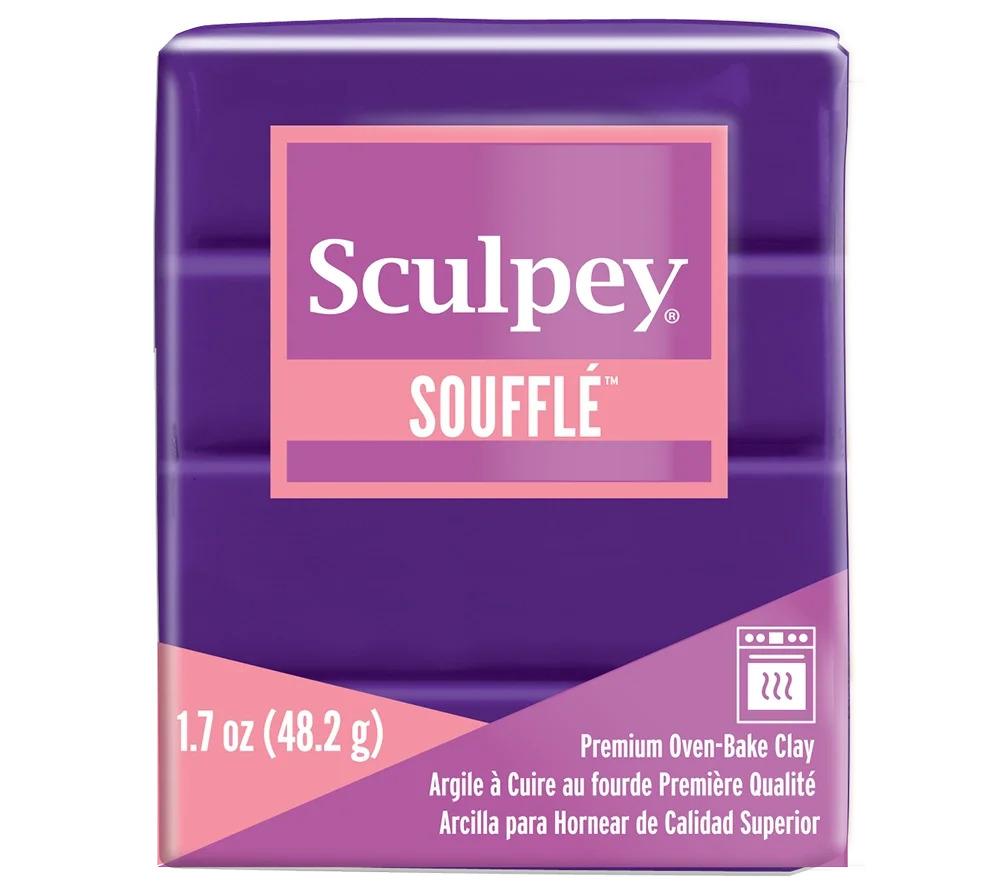 Sculpey Souffle Polimer Kil 48 gr. Mor (Royalty)