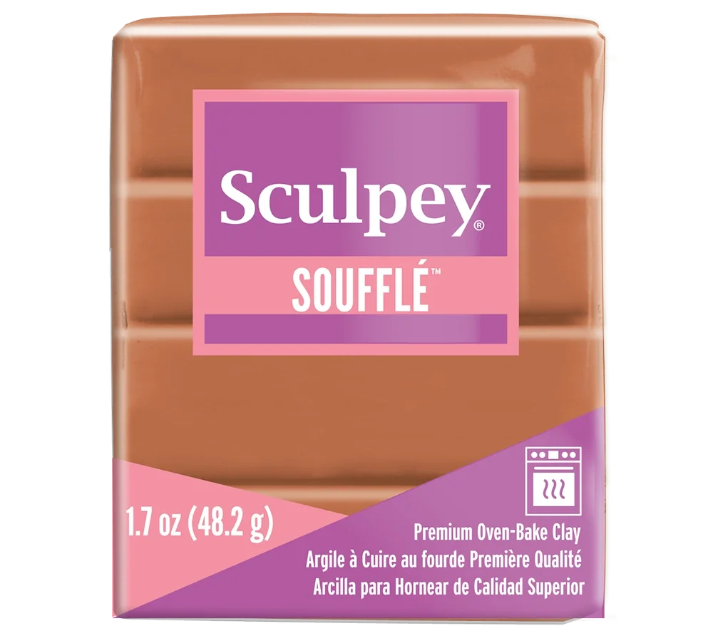 Sculpey Souffle Polimer Kil 48 gr. Tarçın (Cinnamon)