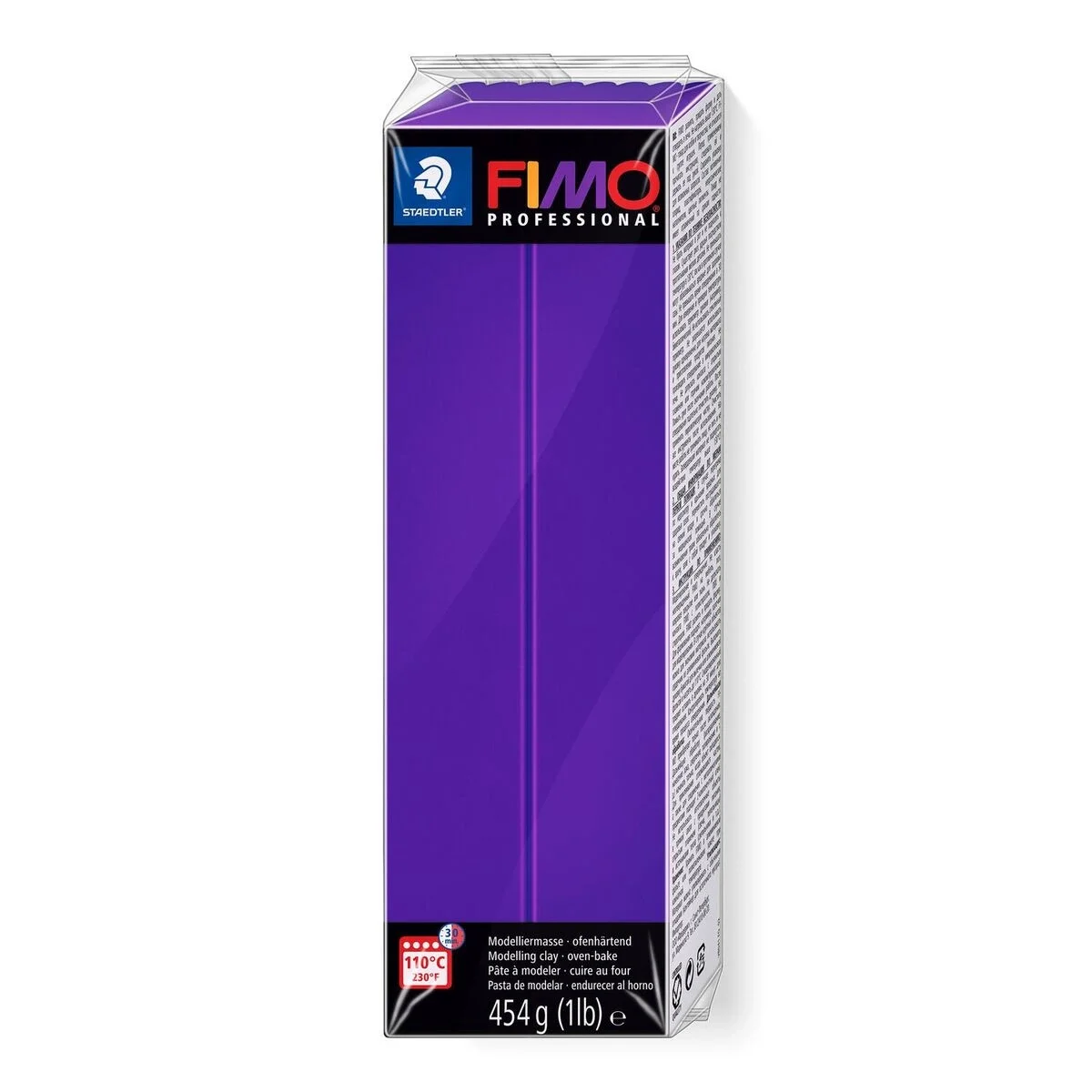 Staedtler Fimo Professional Polimer Kil 454 gr. 6 Mor