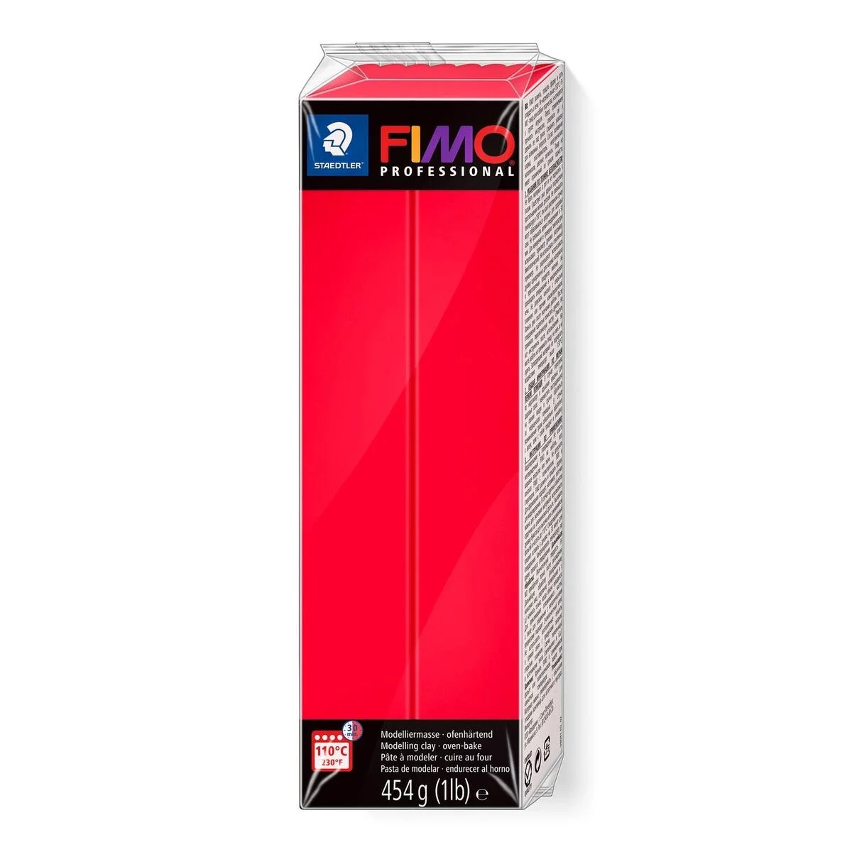 Staedtler Fimo Professional Polimer Kil 454 gr. 200 Doğal Kırmızı