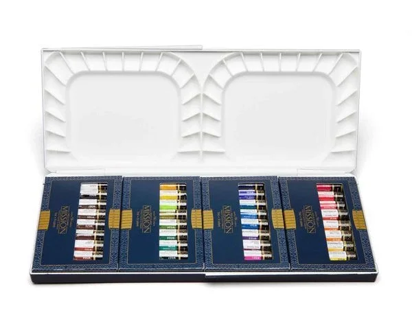 Mijello Mission Gold Class Pigment Tüp Sulu Boya Seti Nano Palet 36 Renk x 7 ml.