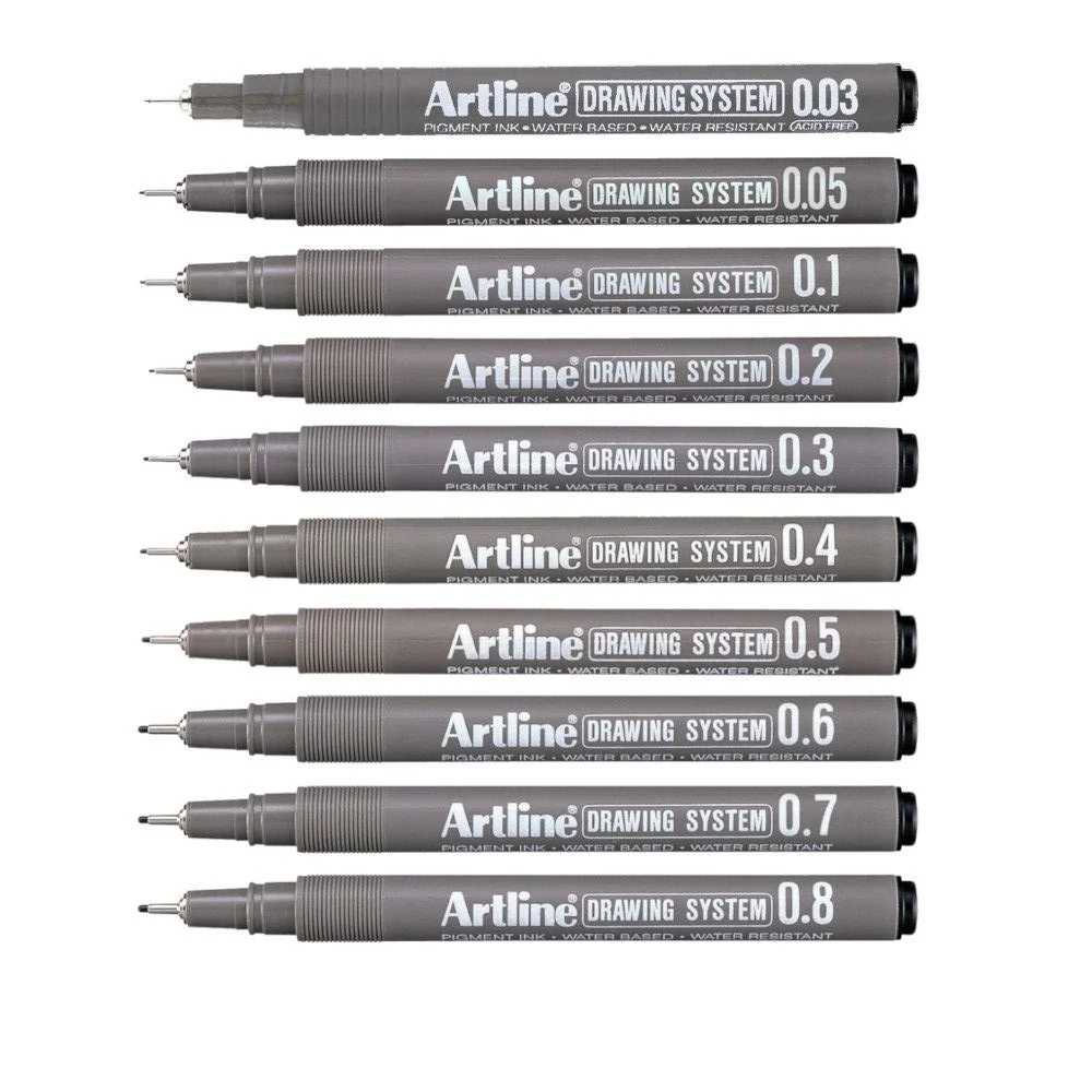 Artline Drawing System Teknik Çizim Kalemi Seti 10'lu