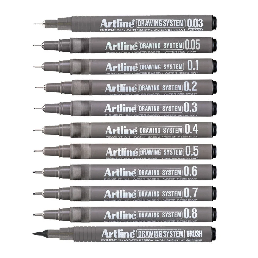 Artline Drawing System Teknik Çizim Kalemi Seti 11'li