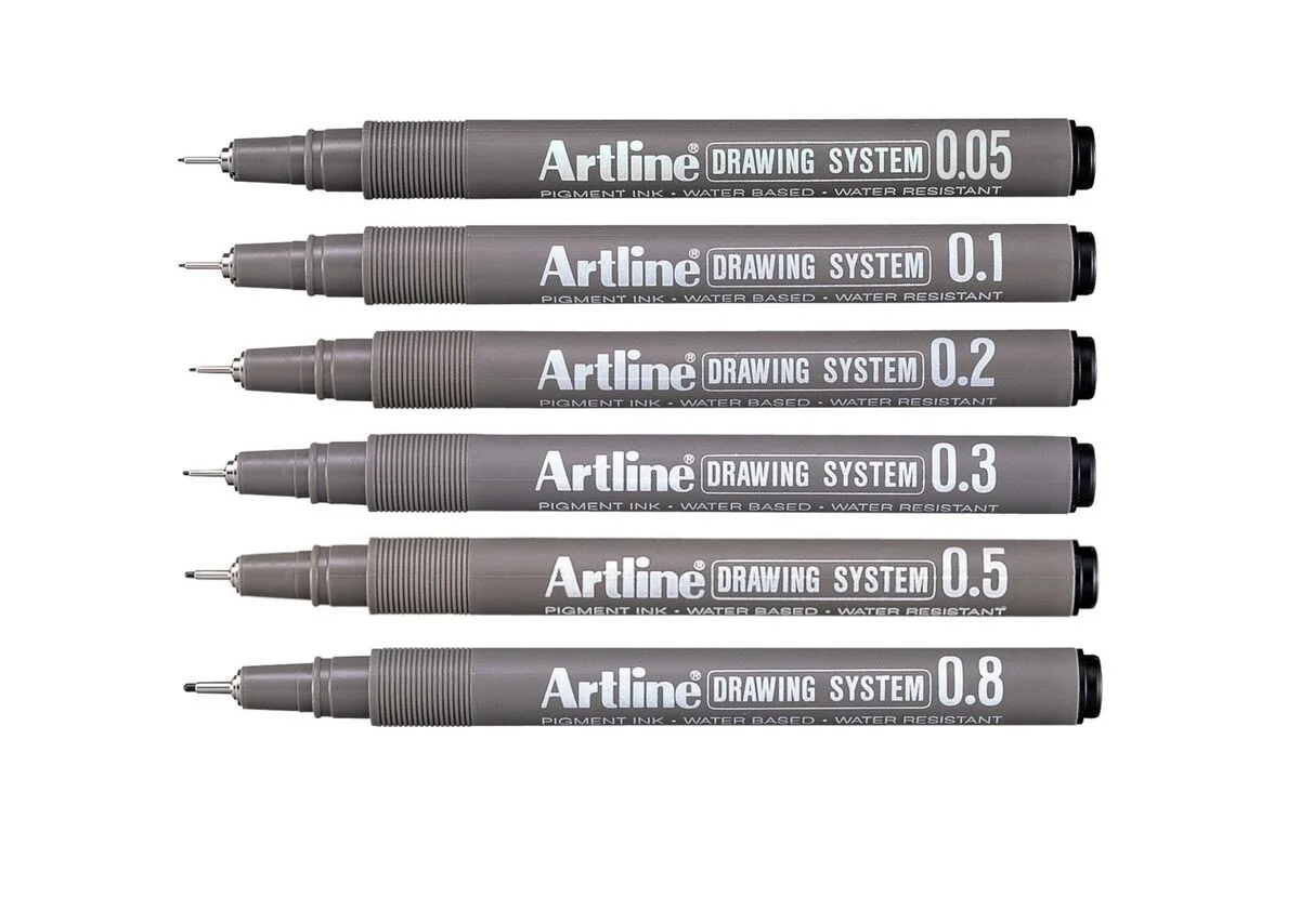 Artline Drawing System Teknik Çizim Kalemi Seti 6'lı