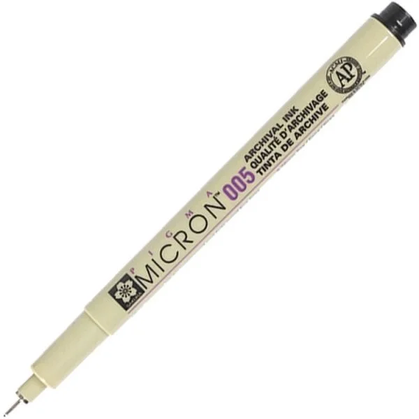 Sakura Pigma Micron Çizim Kalemi 0.05 SİYAH