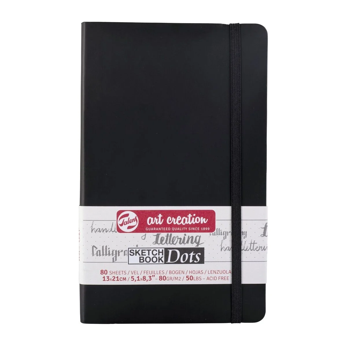 Talens Art Creation Sketchbook Dots Noktalı Eskiz Çizim Defteri Yumuşak Kapak 80 gr. 13x21 cm. 80 yp