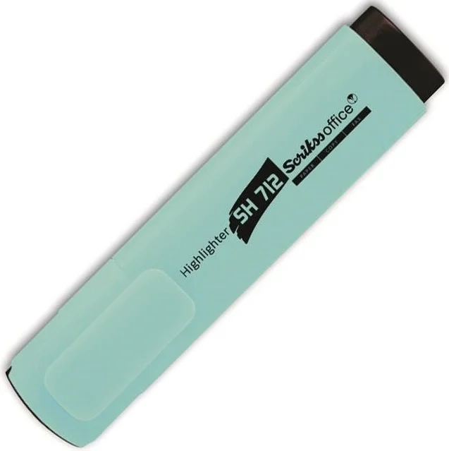 Scrikss Office Highlighter Fosforlu İşaretleme Kalemi PASTEL TURKUAZ