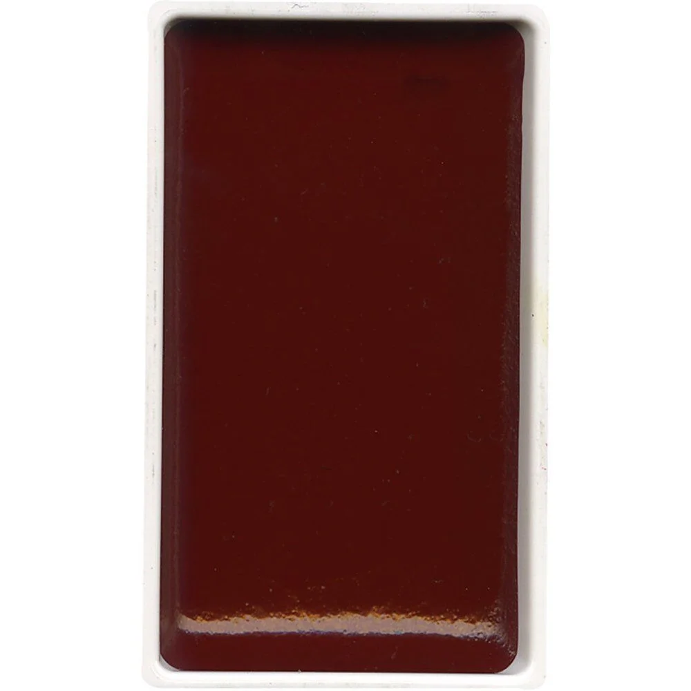 Zig Kuretake Gansai Tambi Tablet Sulu Boya 36 WINE RED