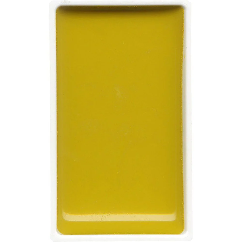 Zig Kuretake Gansai Tambi Tablet Sulu Boya 42 BRIGHT YELLOW