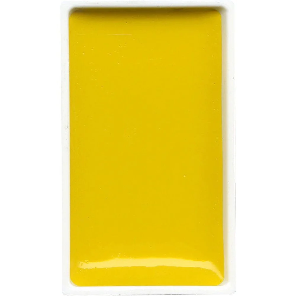 Zig Kuretake Gansai Tambi Tablet Sulu Boya 43 MID YELLOW