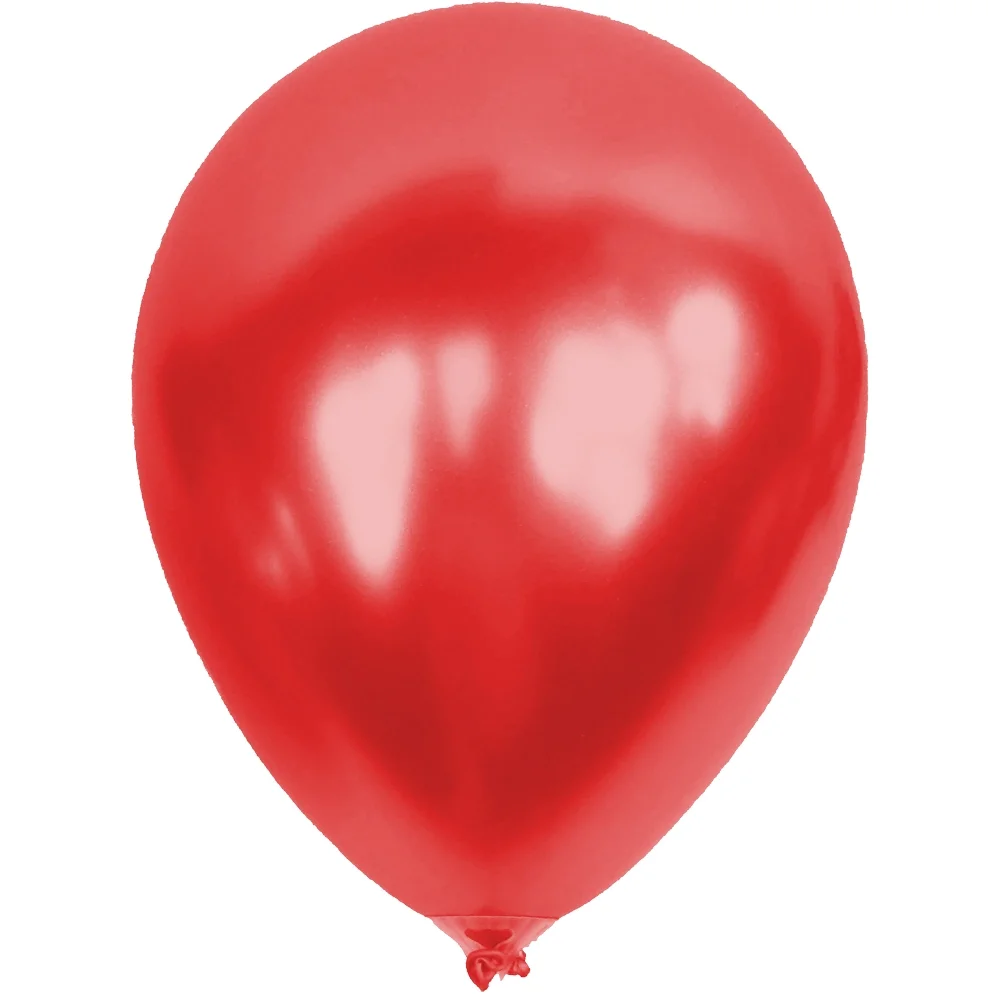Kırmızı Metalik Balon 12"