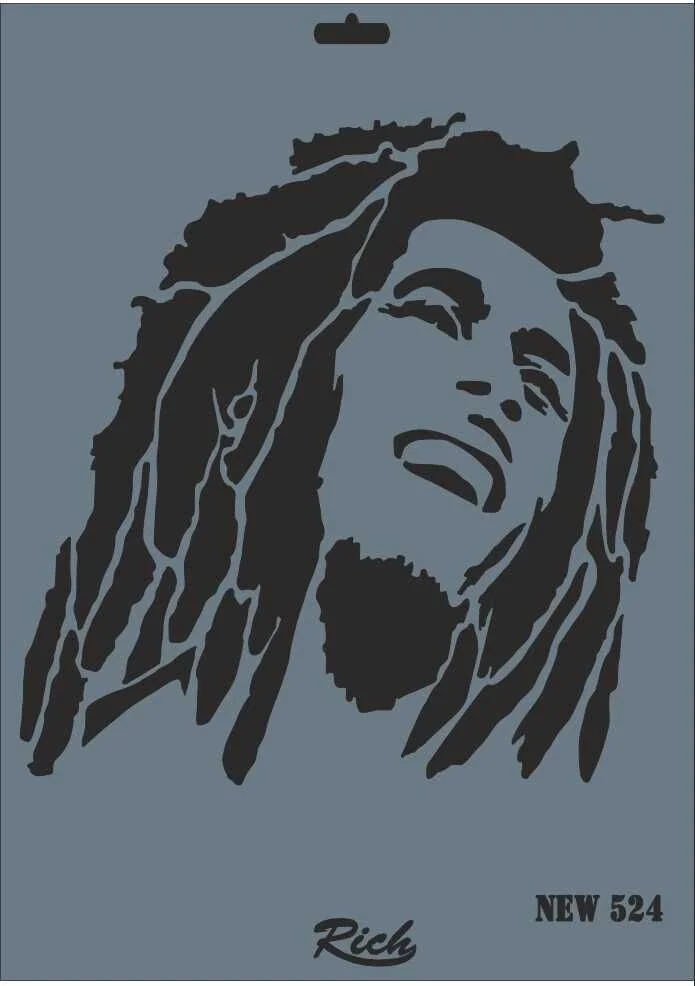 Rich Stencil Boyama Şablonu 25x35 cm. NEW-524