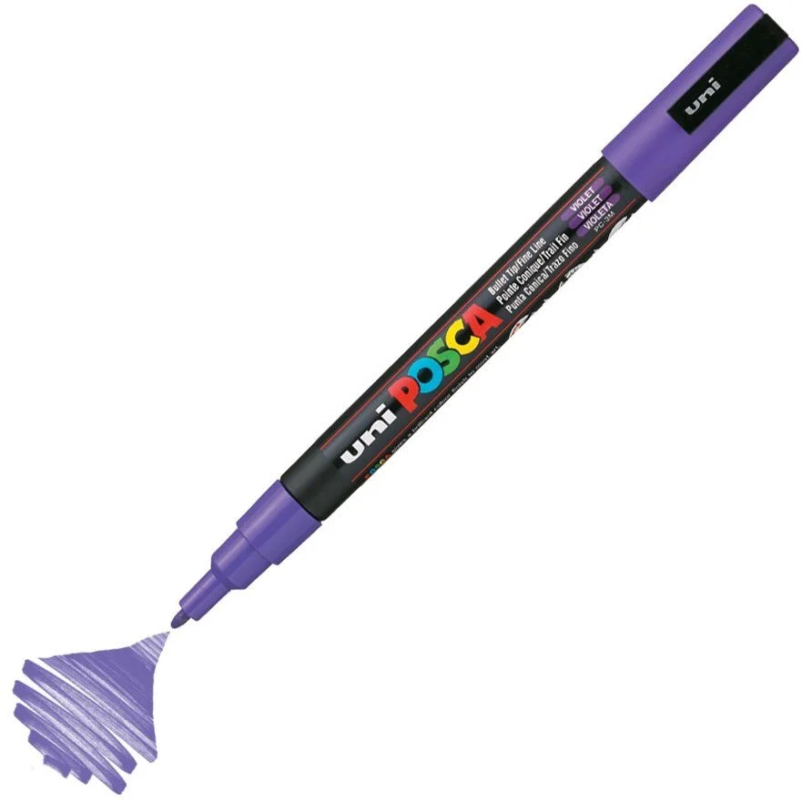 Uni Posca PC-3M Boyama Markörü 0.9-1.3 mm. MOR